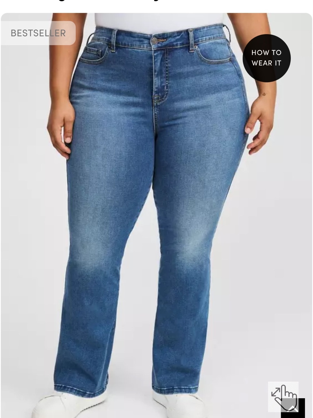 New Torrid Trio Boot High-Rise Jean size 16-20R